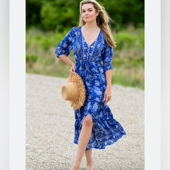 Walker & Wade Carrie Dress / English Blue - Picture 1 of 7